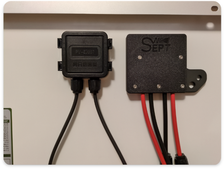 Solar Sense on Solar Panel